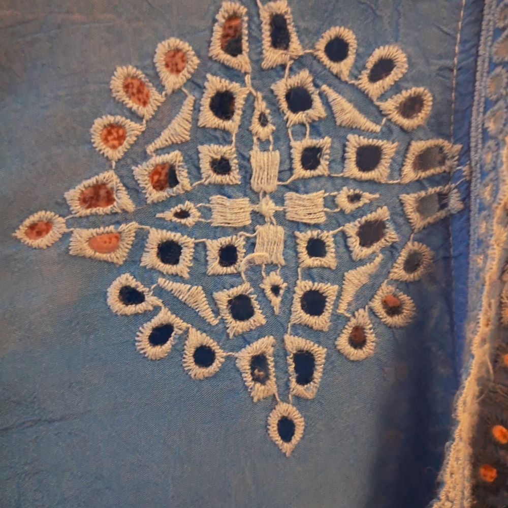 Johnny Was Embroidered Tank Top - Picture 9 of 13